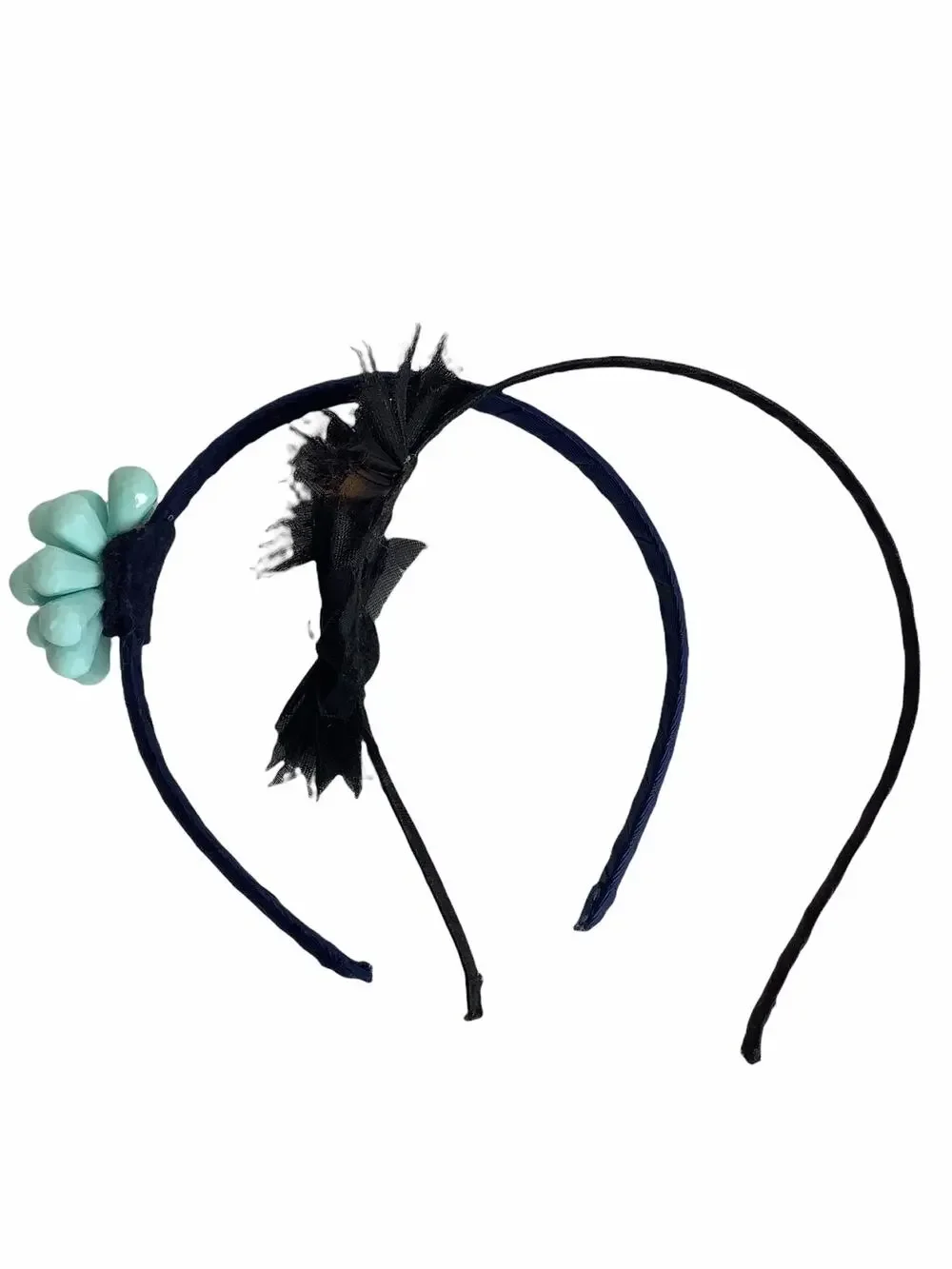 Girl’s Bundle 2 Black Embellished Headbands